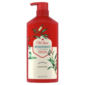 Old Spice Reinvigorate Shampoo with Tea Tree Oil 650 mL