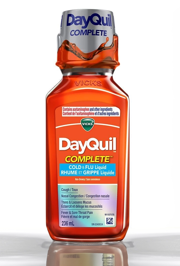 Vicks DayQuil Complete Cold & Flu Liquid 236 mL
