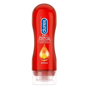DUREX PLAY 2-in-1 Massage Gel and Intimate Lubricant with Ylang Ylang Extract 200 mL 200ml