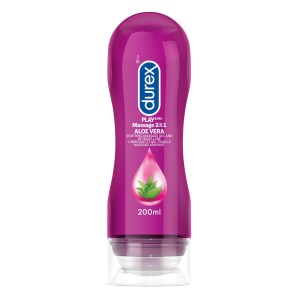 DUREX PLAY 2-in-1 Massage Gel and Intimate Lubricant with Aloe Vera - 200ml 200ml