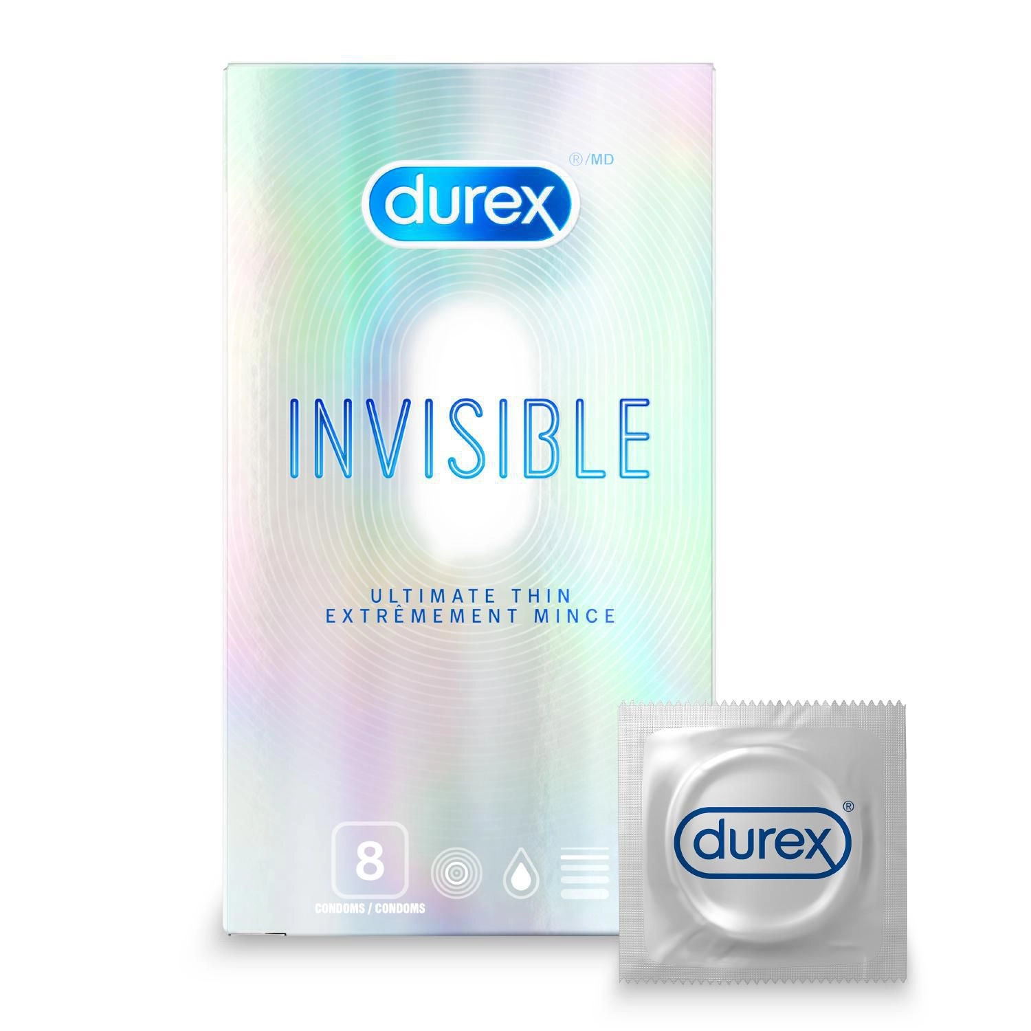 Durex Invisible Ultimate Thin Condoms