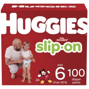 Huggies Little Movers Slip-On Diaper Pants 100 Count