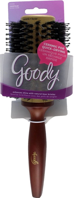 Goody Styling Essentials Smooth Blends Boar Ceramic Round Hair Brush