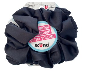 Scunci Oversized Black Scrunchie
