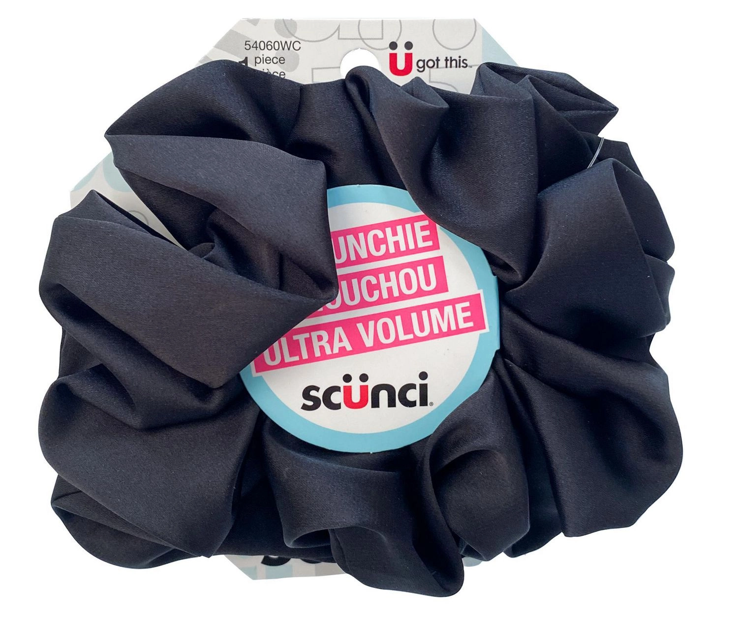 Scunci Oversized Black Scrunchie