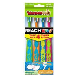 Reach Wonder Grip Child Soft Toothbrushes
