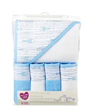 Parent's Choice 5-Piece Cotton Gift Set, Boys