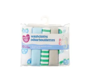Parent's Choice 10-Pack Washcloth Set