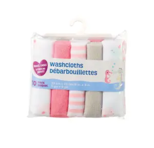 Parent's Choice 10-Pack Washcloth Set