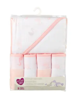 Parent's Choice 5-Piece Cotton Gift Set for Girls