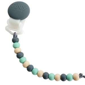 Tiny Teethers Clip-On Silicone Pacifier Clip