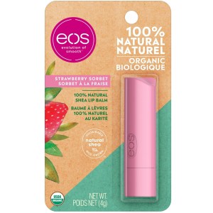 USDA Organic Lip Balm Stick - Strawberry Sorbet 4g
