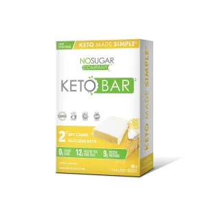 No Sugar Keto Bar Lemon Meringue 25g
