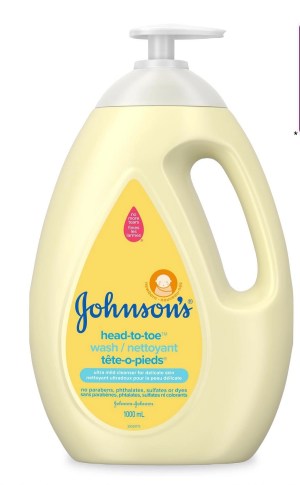 Johnson's Baby, Head-to-Toe, Baby Wash & Shampoo 1000 mL