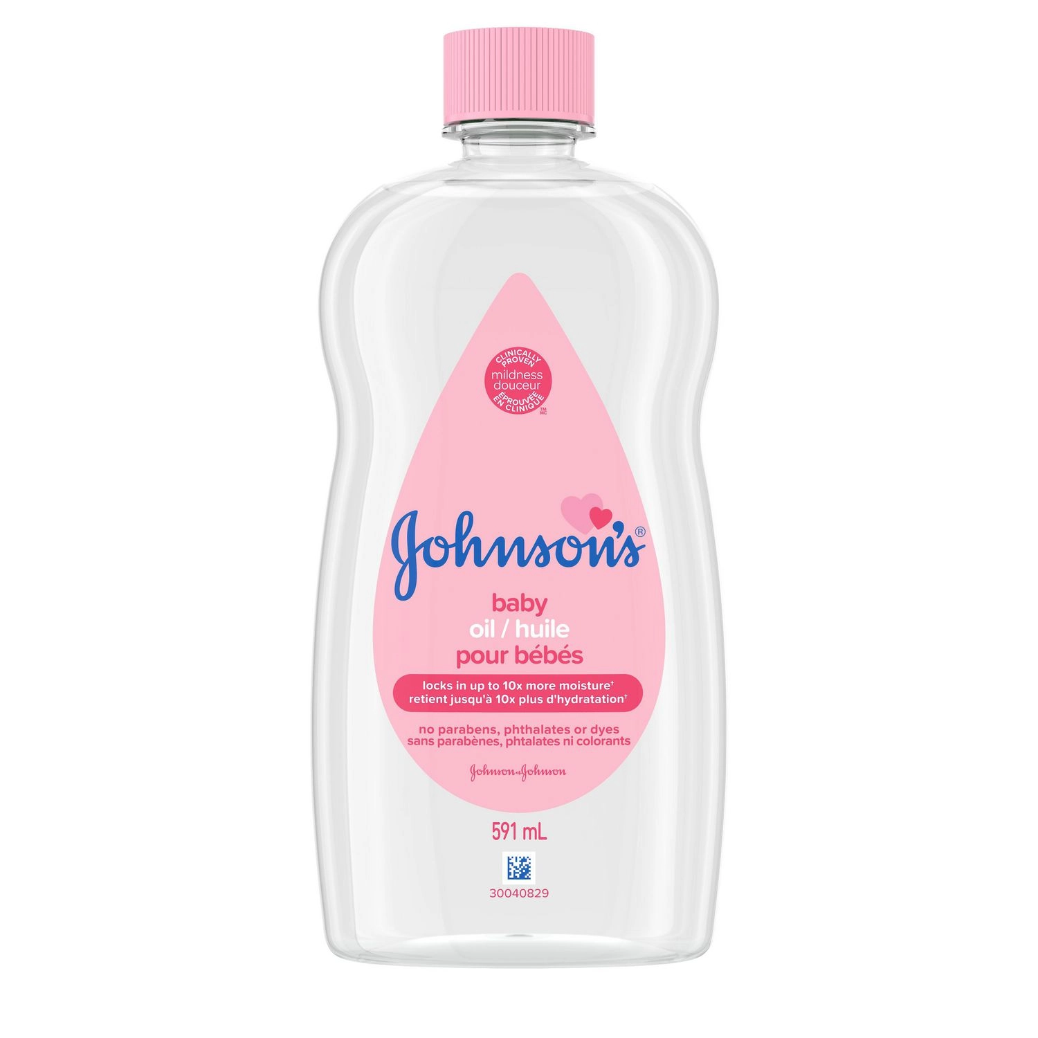 Johnson's Baby Oil Moisturizer 591 mL
