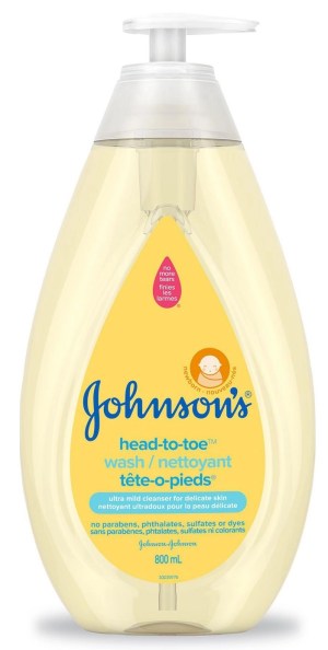 Johnson's Baby Wash and Shampoo, Head-to-Toe, Tear Free 800 mL