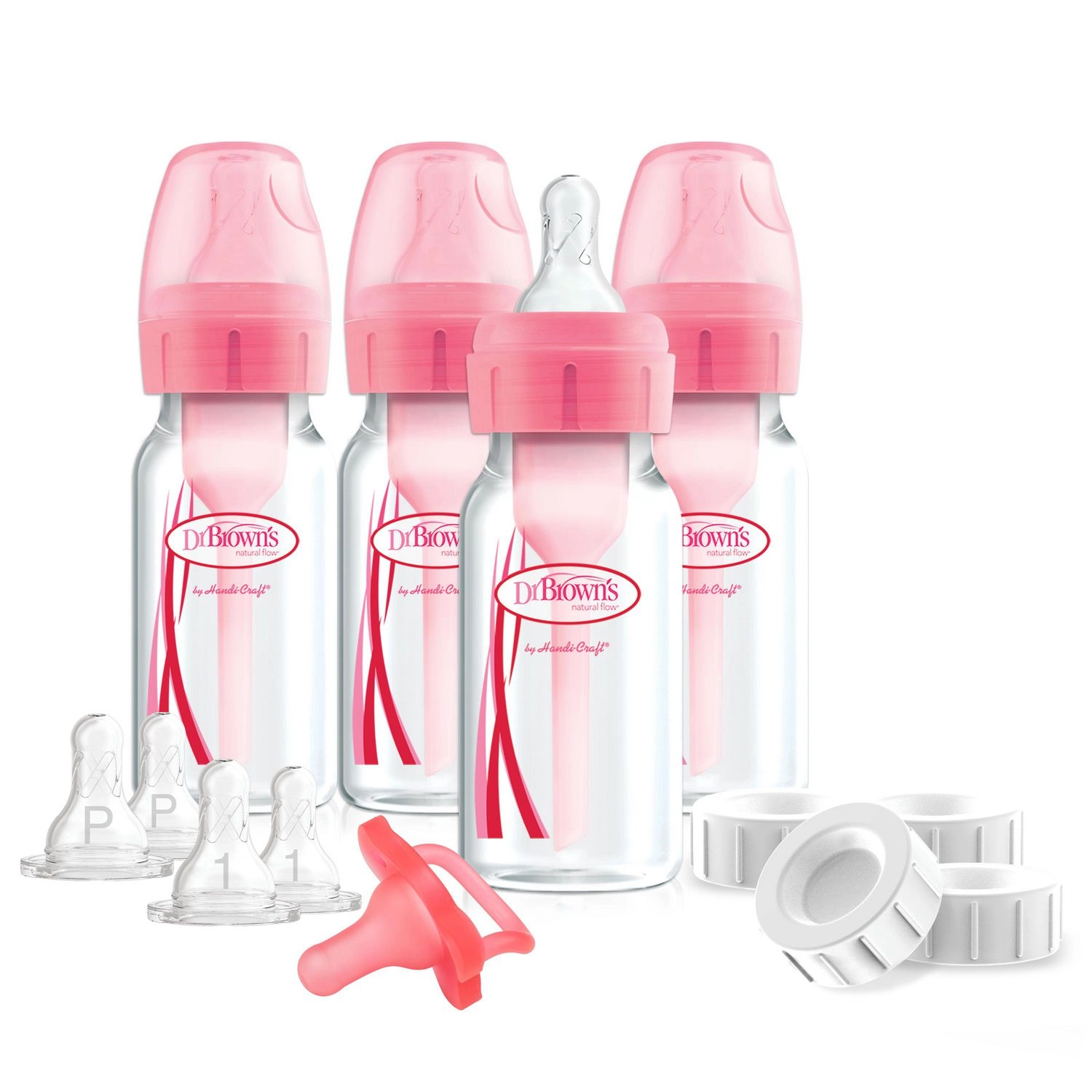 Dr. Brown's Natural Flow Anti-Colic Options+ Narrow Breast to Bottle Pump & Store Feeding Set