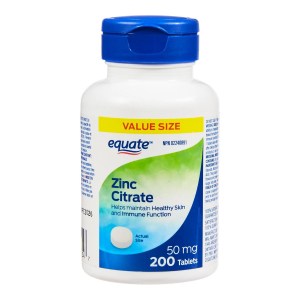 Equate Zinc Citrate 50mg - Value Size