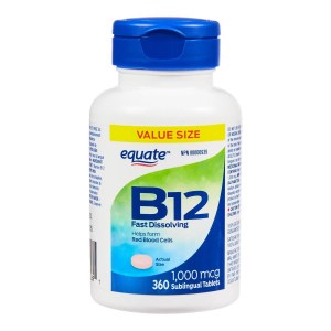 Equate B12 1000mcg Fast Dissolving - Value Size