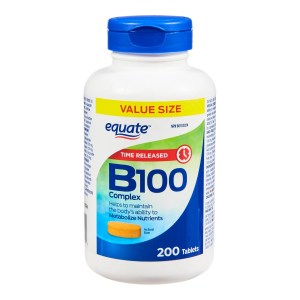 Equate B100 Complex Time ReleasedValue Size 200 Tablets