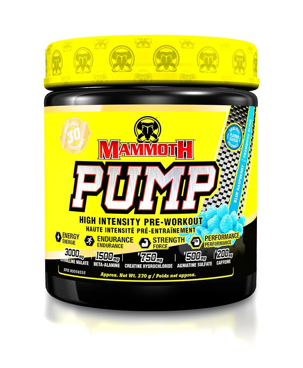 Mammoth Pump High Intensity Pre-Workout 270 g
