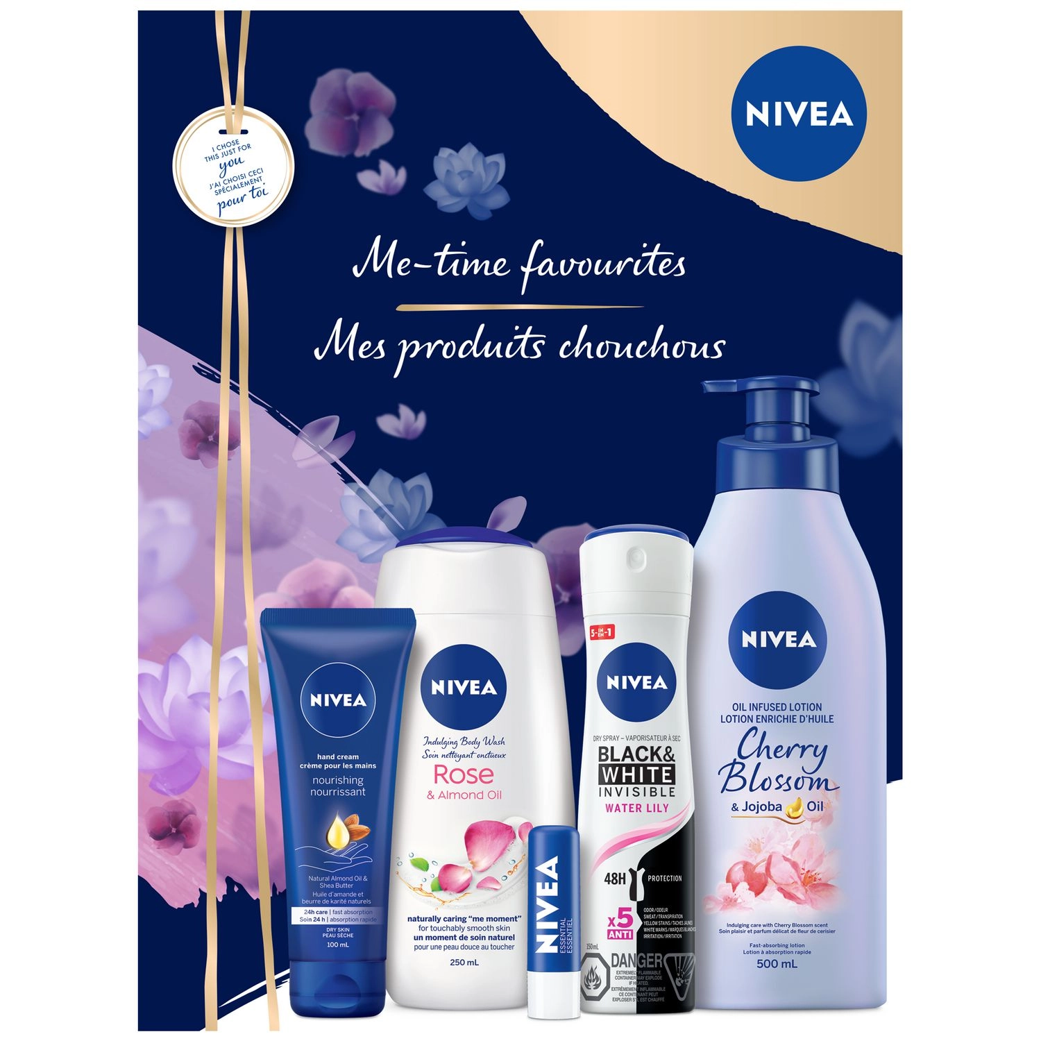 NIVEA Personal Care Gift Set for All Skin Types