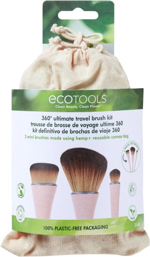 Plantable Seed Paper EcoTools Travel Brush Kit