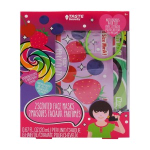 Rainbow Lollipop & Mixed Berry Scented Parfum de Sucette Arc-en-ciel/Parfum de Bates Melangees Berry Crazy Beauty Taste 20 mL