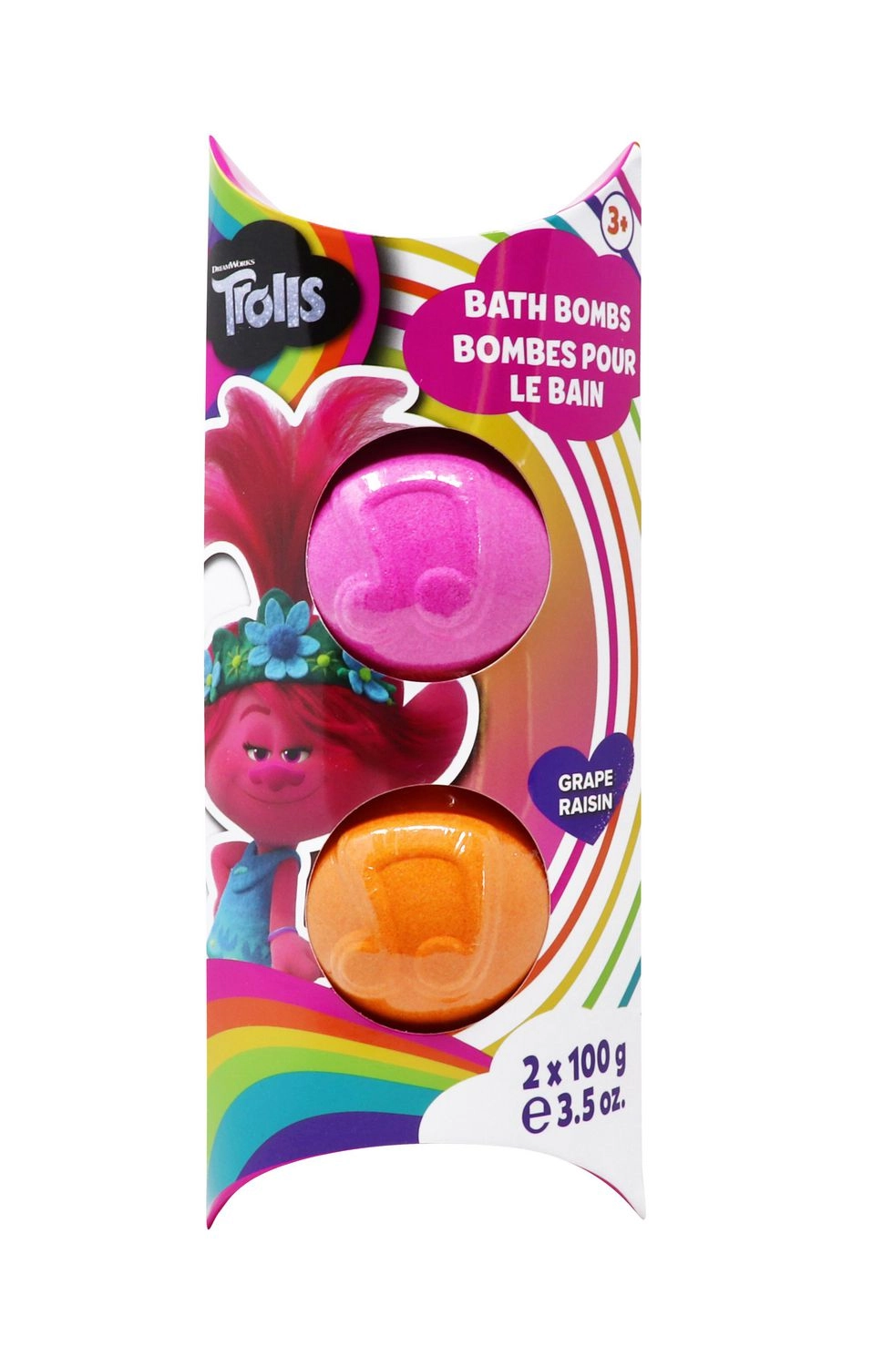 Trolls Bath Bomb 2x100g 100 g