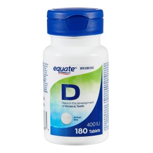 Equate Vitamin D 400IU 180 Tablets