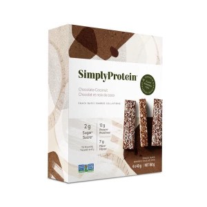 Simply Protein Chocolate Coconut Snack Bars 160 g