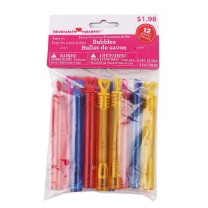 Valentine Bubble Sticks 4.1 mL