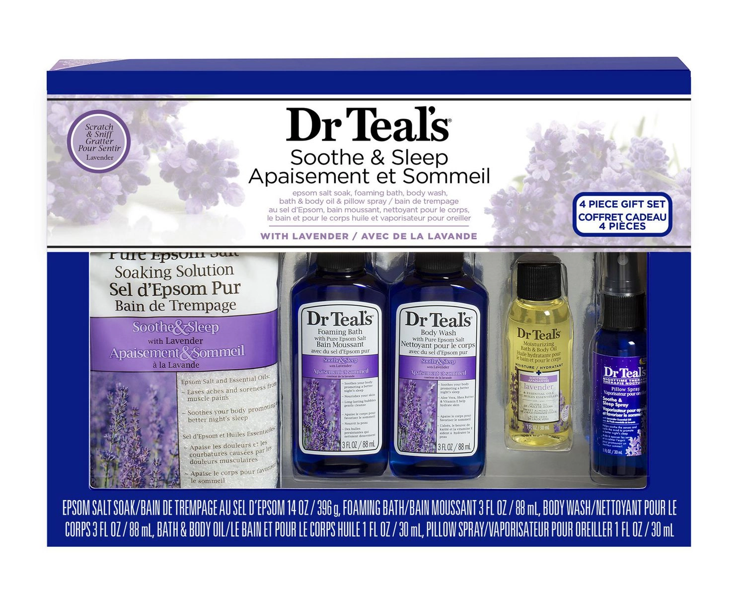 Dr. Teal's Lavender Regimen Gift Set