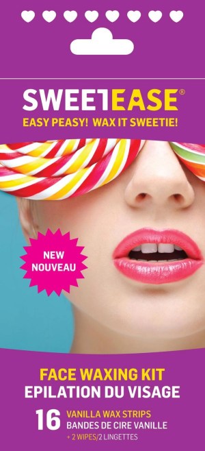 Sweetease Face Waxing Kit 16ct