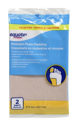 Equate Moleskin Foam Padding
