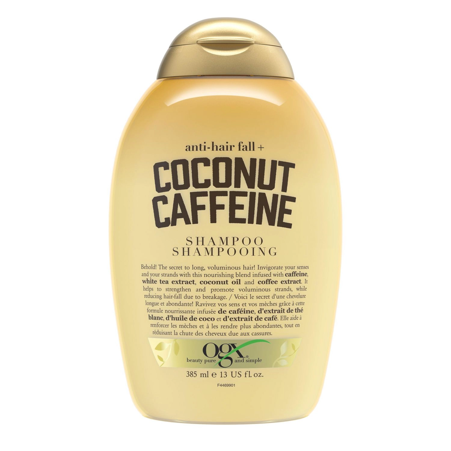 OGX Anti-Hair Fall + Coconut Caffeine Strengthening Shampoo 385 ml