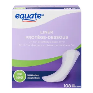 Equate Light Absorbency Everyday Pantiliner