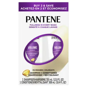 Pantene Pro-V Volume & Body Shampoo + Conditioner 355 mL