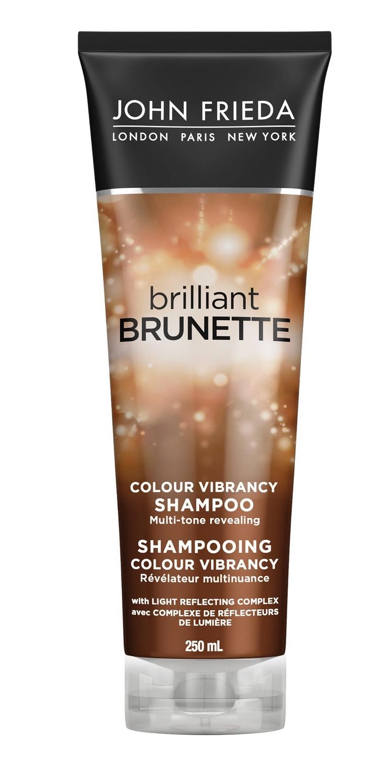 John Frieda Brilliant Brunette Colour Vibrancy Shampoo 250 mL