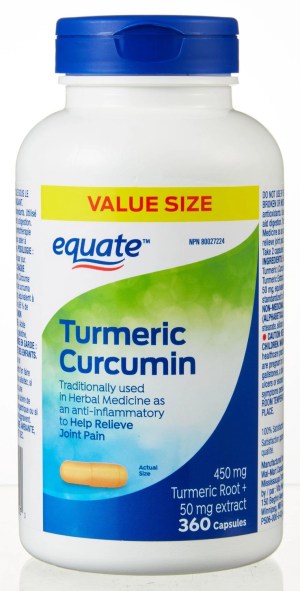 Equate Turmeric Curcumin Capsules 360 capsules