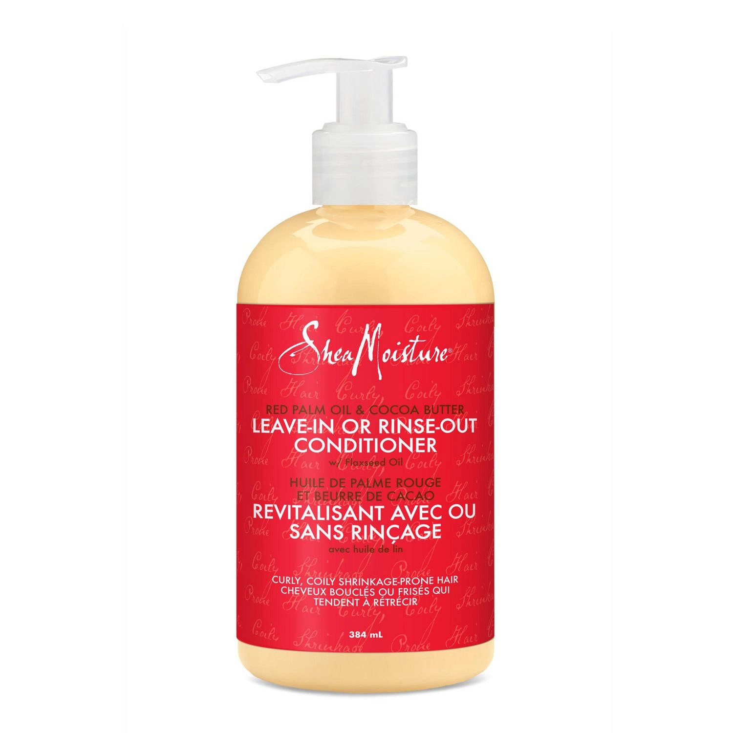 SheaMoisture Red Palm Oil & Cocoa Butter Leave-In or Rinse-Out Conditioner 384 mL