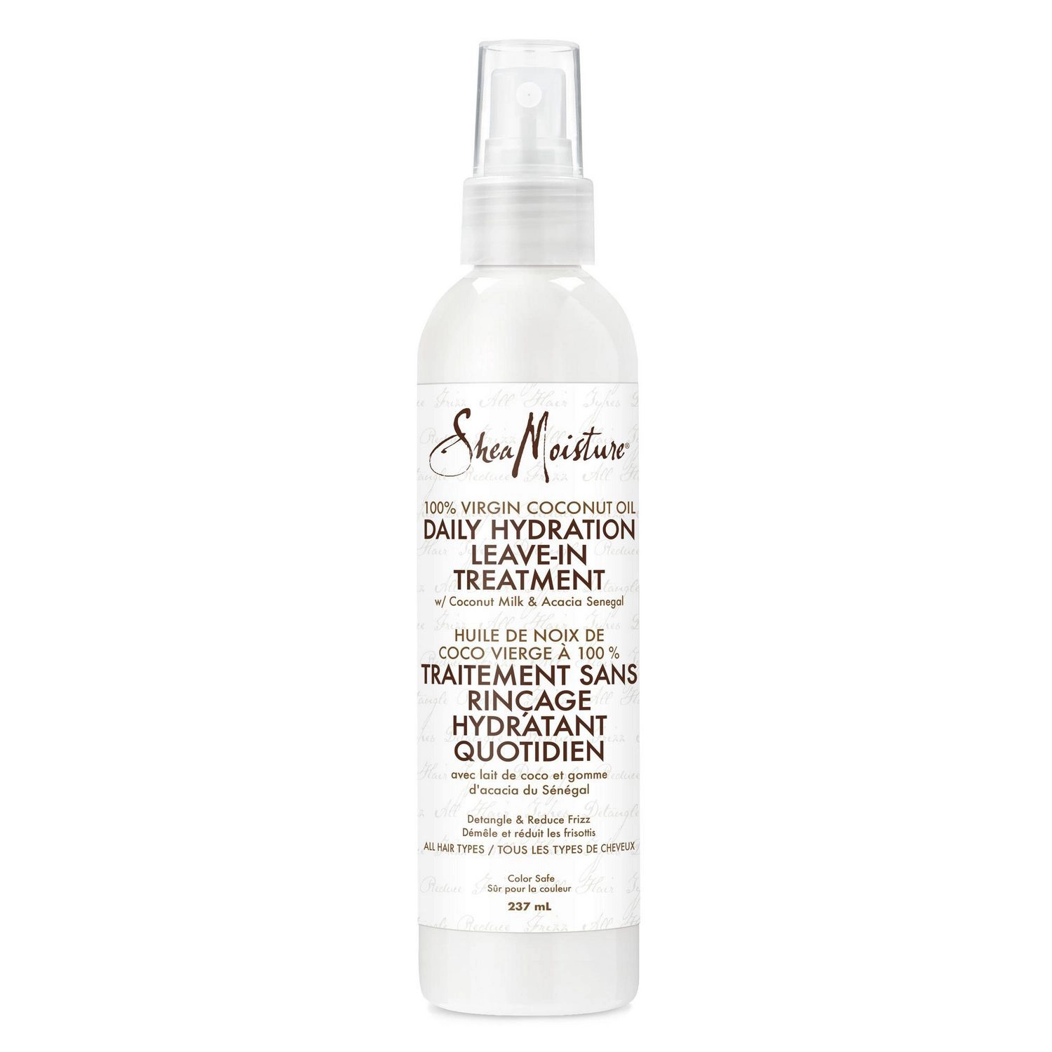 SheaMoisture 100% Virgin Coconut Oil Daily Hydration Leave-In Hair Treatment 237 mL