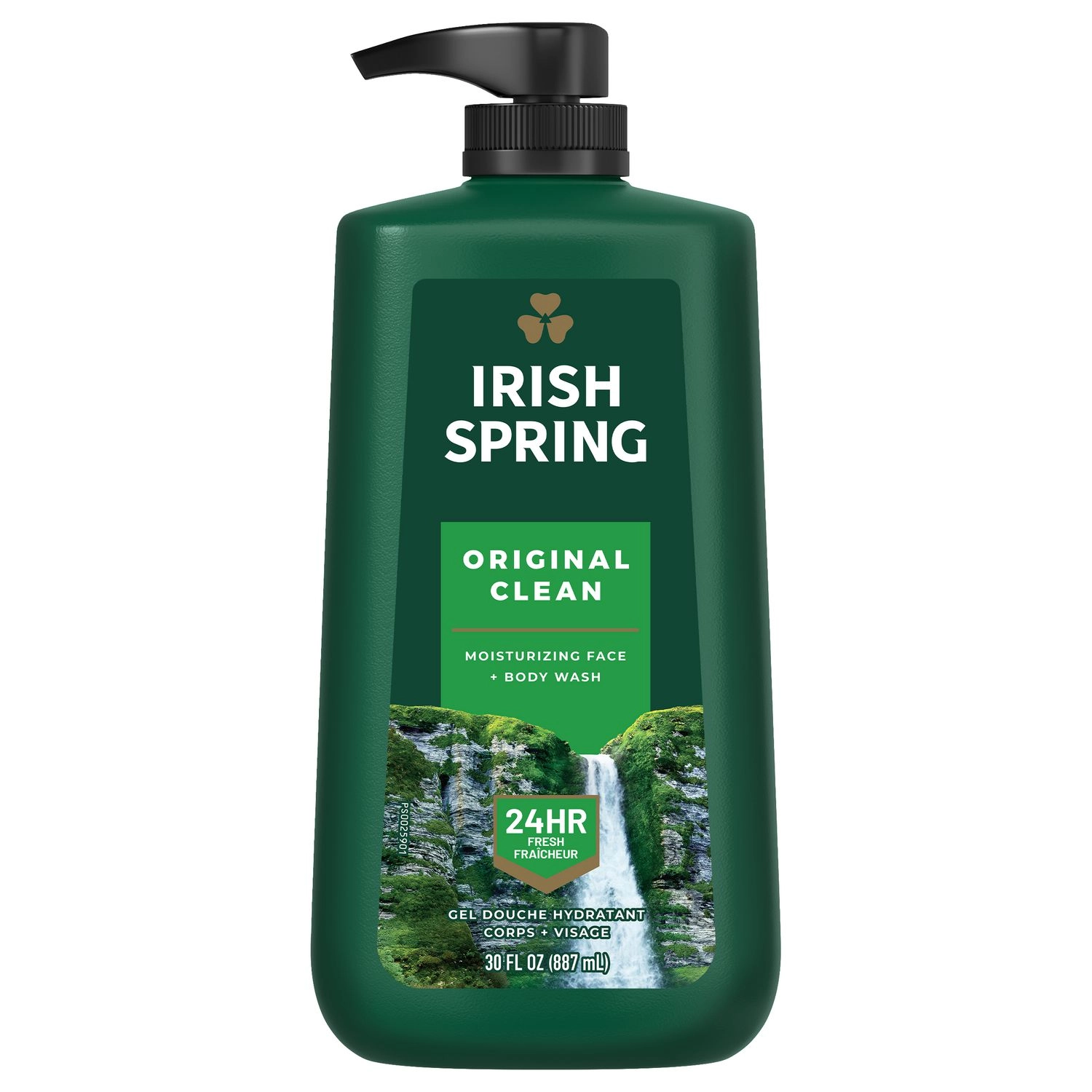 Irish Spring Original Clean Body Wash for Men 887 ml
