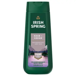 Irish Spring Sage and Cedar Body Wash for Men 591 mL