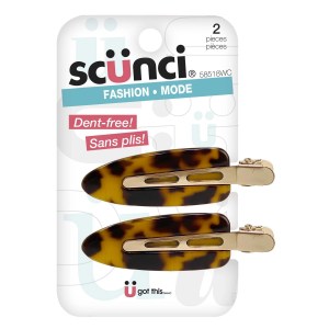 Scunci Dent-Free Torte Fashion Clips