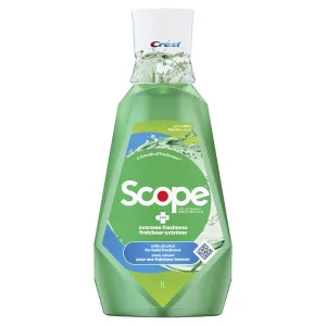 Crest Scope Bold Fresh Mouthwash 1L
