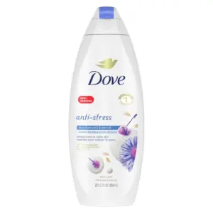 Dove Blue Chamomile and Oat Milk Anti-Stress Body Wash 650 mL
