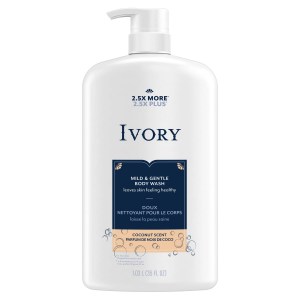 Ivory Mild & Gentle Body Wash, Coconut Scent 1.03 L