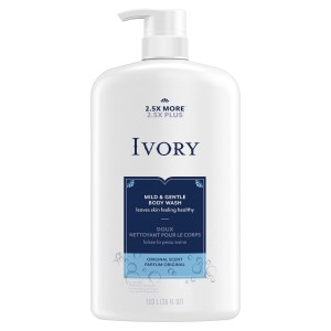 Ivory Mild & Gentle Body Wash, Original Scent 1.03 L