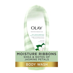 Olay Moisture Ribbons Body Wash with Shea and Notes of Jasmine Petals 532 mL